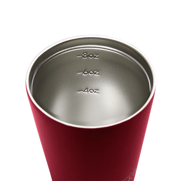MADE BY FRESSKO - BINO REUSABLE COFFEE CUP 227ML/8OZ - ROUGE