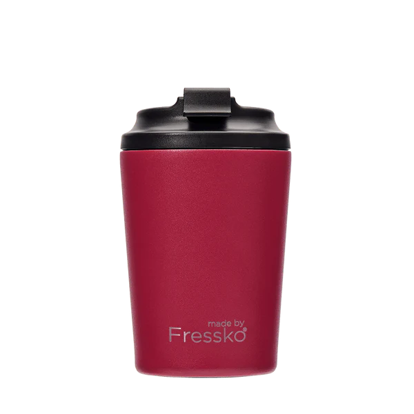MADE BY FRESSKO - BINO REUSABLE COFFEE CUP 227ML/8OZ - ROUGE