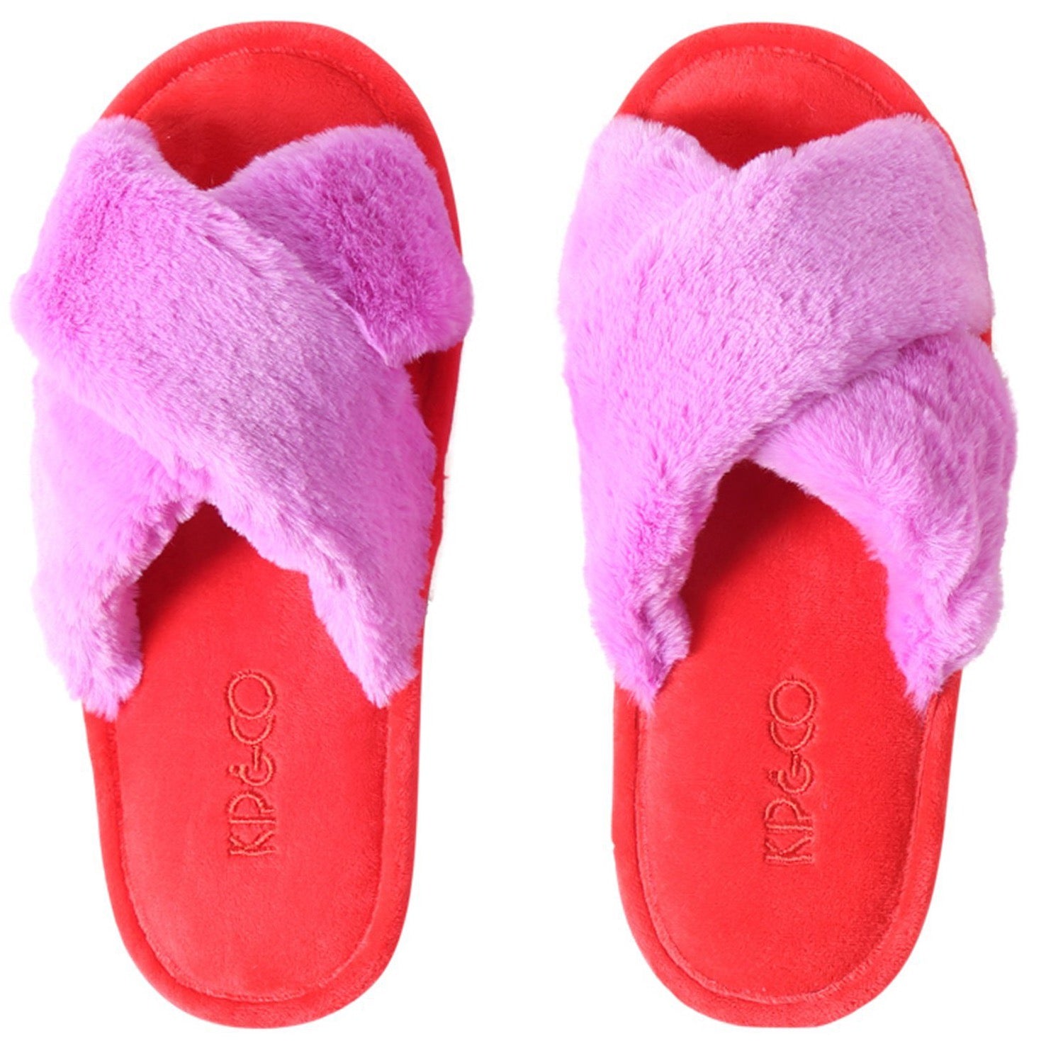 KIP & CO - SLIPPERS - RASPBERRY BUBBLE