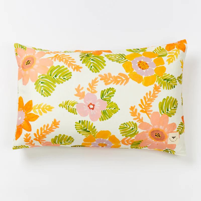 BONNIE & NEIL - SUNSET FLORAL MULTI STANDARD PILLOWCASE (SET OF 2)