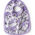 KIP & CO - ORGANIC COTTON BIB - SWAN LAKE