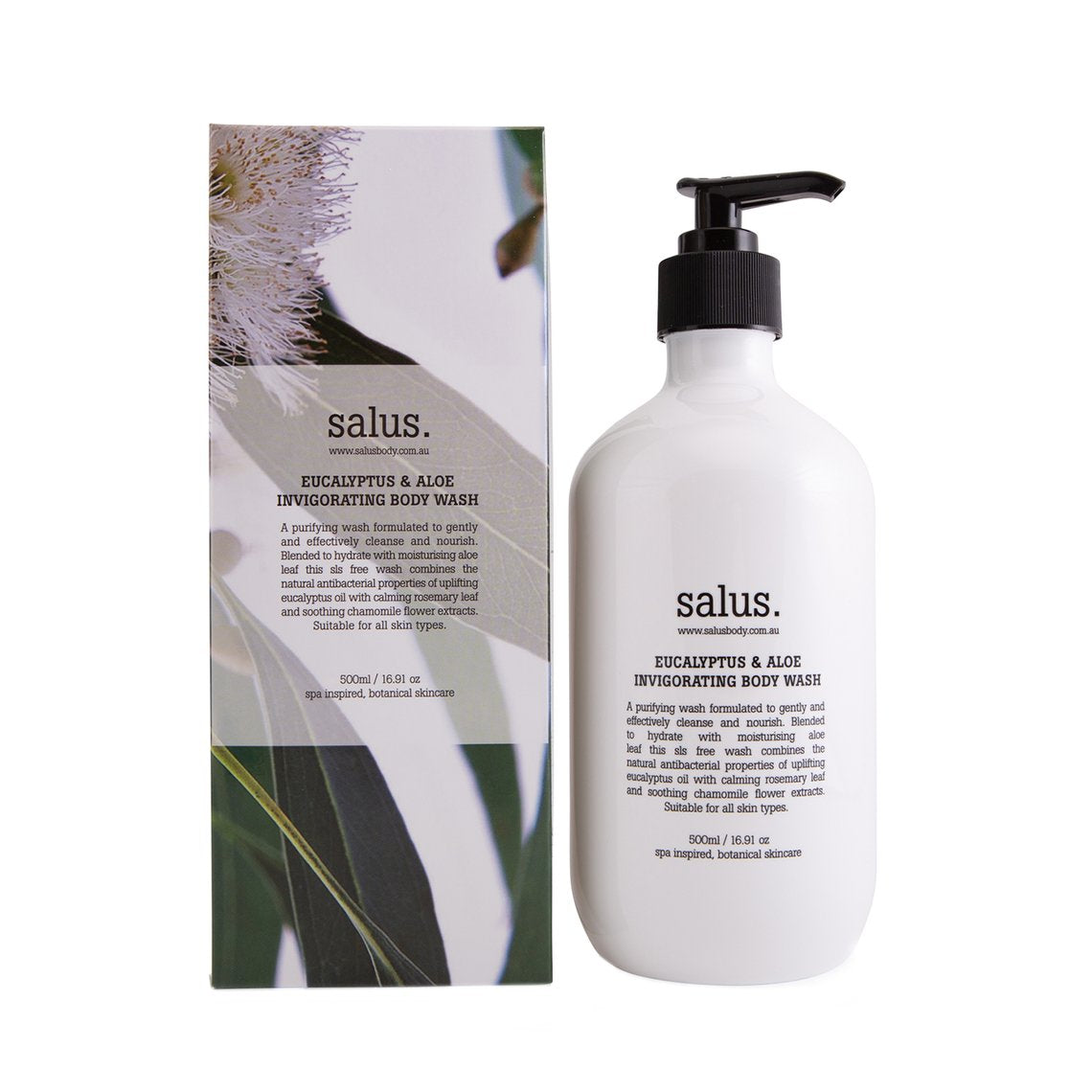 SALUS - EUCALYPTUS & ALOE INVIGORATING BODY WASH