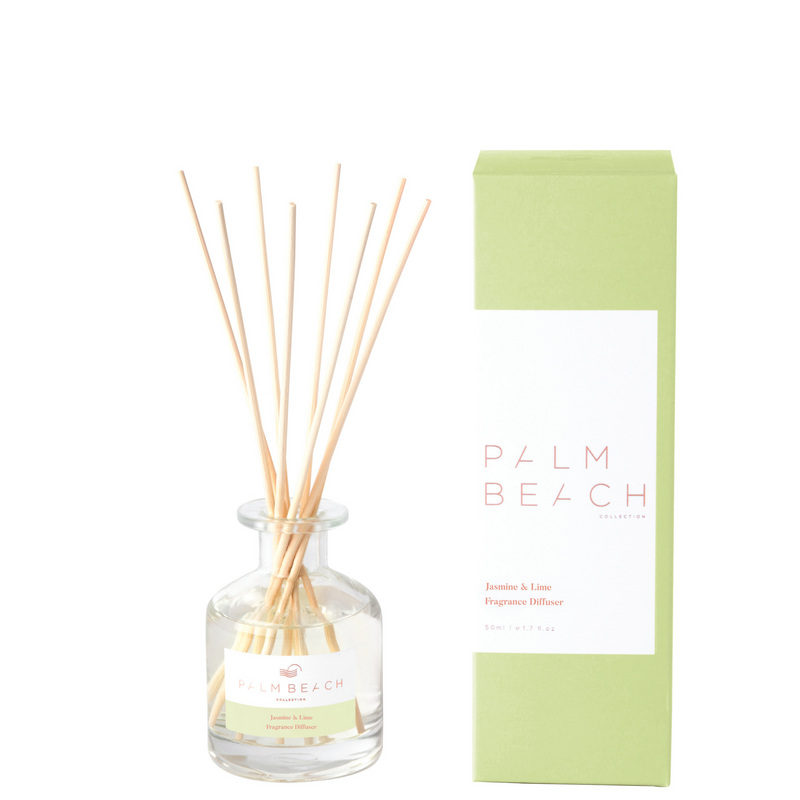 PALM BEACH COLLECTION - MINI FRAGRANCE DIFFUSER - JASMINE & LIME