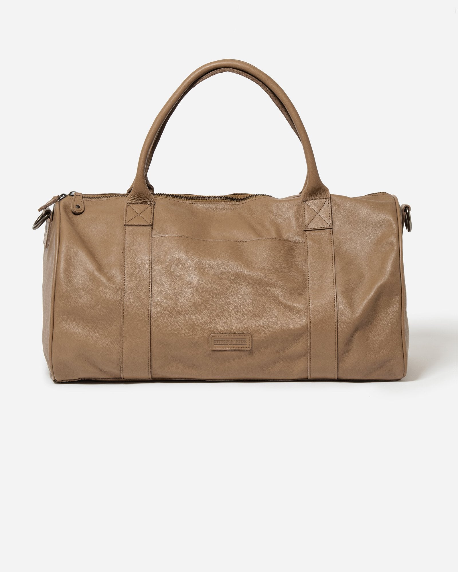 STITCH & HIDE - GLOBE WEEKENDER - OAK