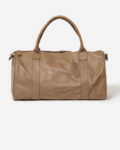 STITCH & HIDE - GLOBE WEEKENDER - OAK