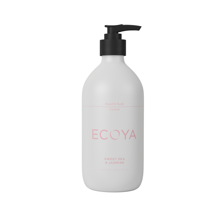 ECOYA - HAND AND BODY LOTION - SWEET PEA & JASMINE