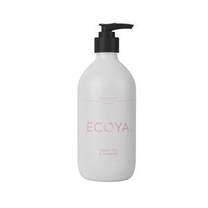 ECOYA - HAND AND BODY LOTION - SWEET PEA & JASMINE