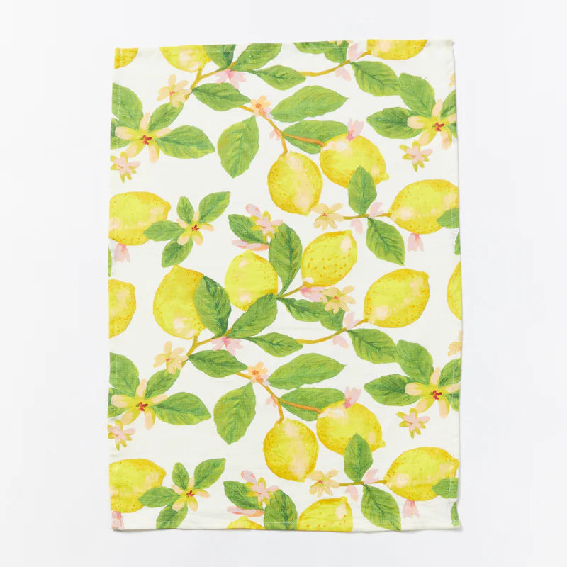 BONNIE & NEIL - CAPRI YELLOW TEA TOWEL