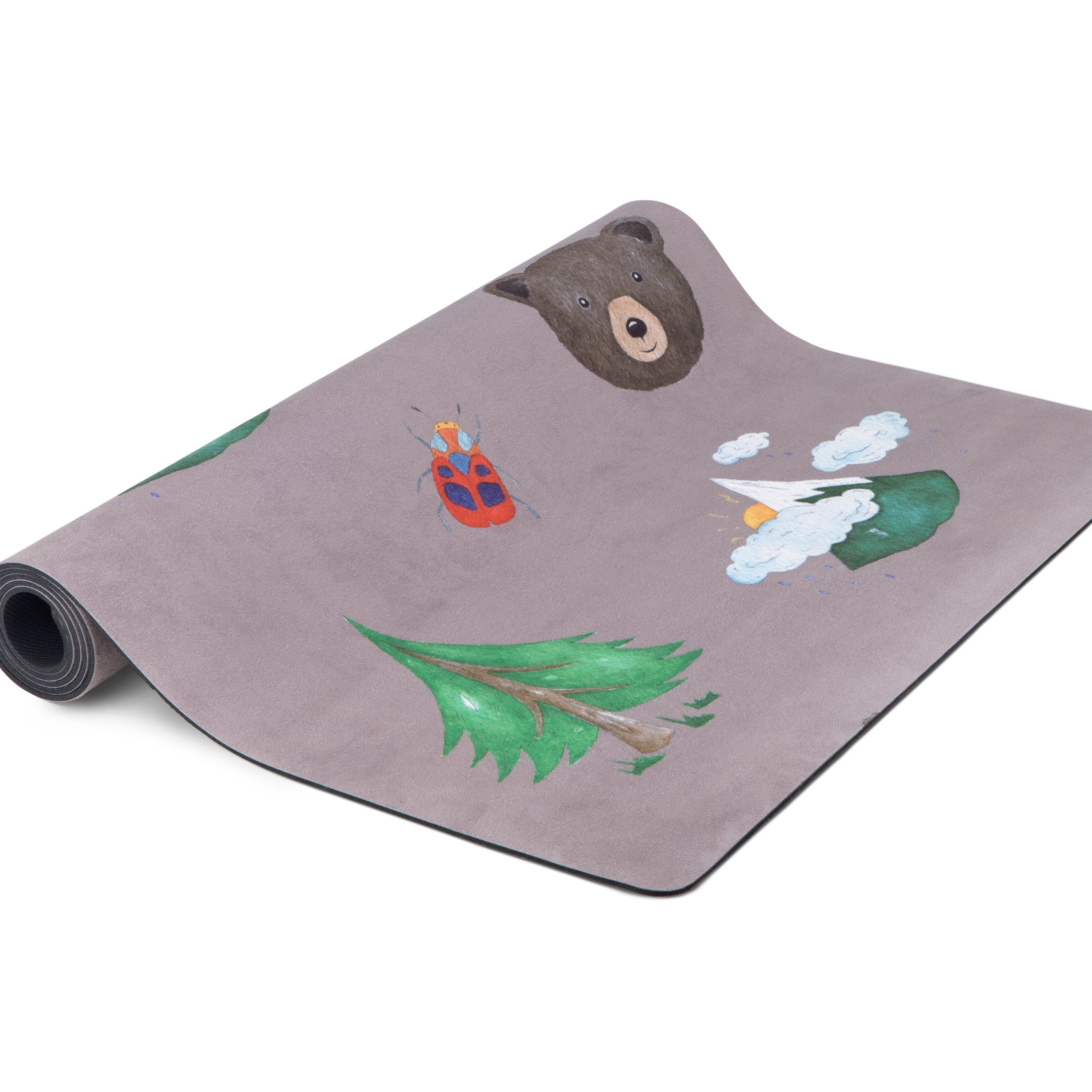 MINDFUL & CO KIDS - PRINTED KIDS YOGA MAT - NATURE PRINT