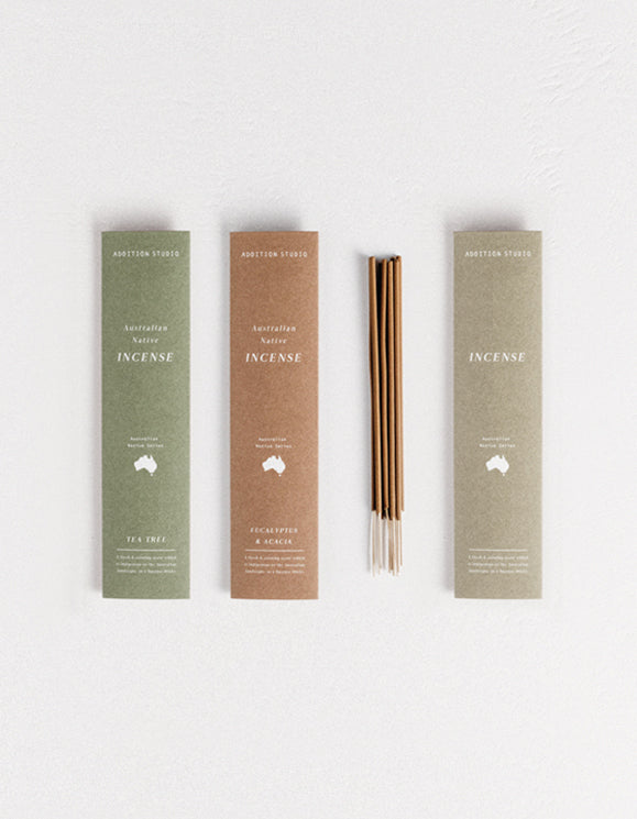 ADDITION STUDIO - AUSTRALIAN NATIVE INCENSE - SMALL