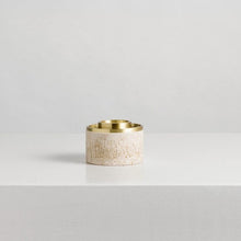 Load image into Gallery viewer, ADDITION STUDIO - ASTEROID ESSENTIAL OIL BURNER - TRAVERTINE
