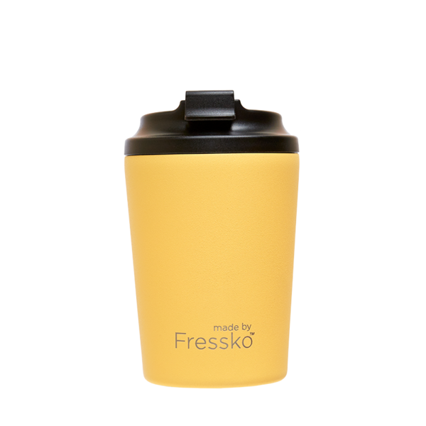 MADE BY FRESSKO - BINO REUSABLE COFFEE CUP 227ML/8OZ - CANARY