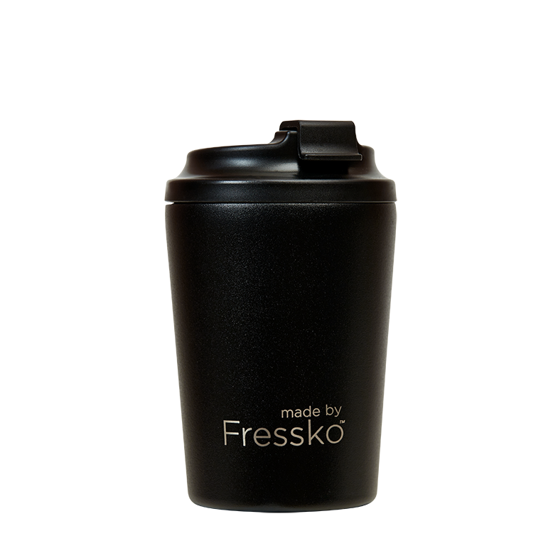 MADE BY FRESSKO - BINO REUSABLE COFFEE CUP 227ML/8OZ - COAL
