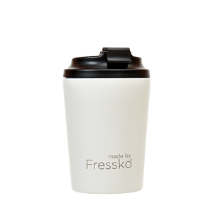 MADE BY FRESSKO - BINO REUSABLE COFFEE CUP 227ML/8OZ - SNOW