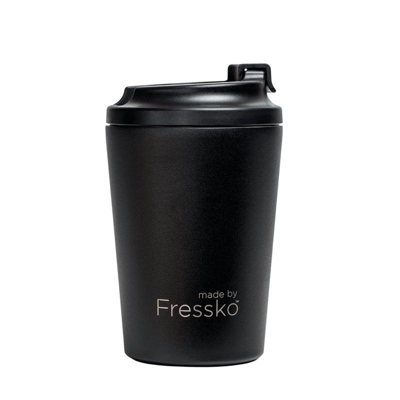 MADE BY FRESSKO - CAMINO REUSABLE COFFEE CUP 340ML/12OZ - COAL