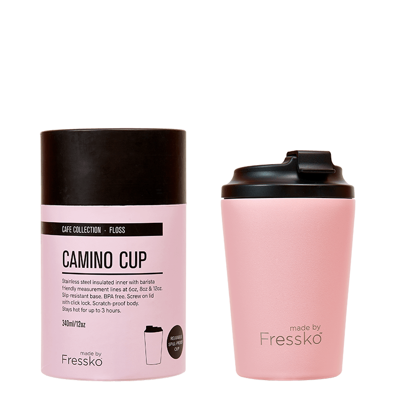 MADE BY FRESSKO - CAMINO REUSABLE COFFEE CUP 340ML/12OZ - FLOSS