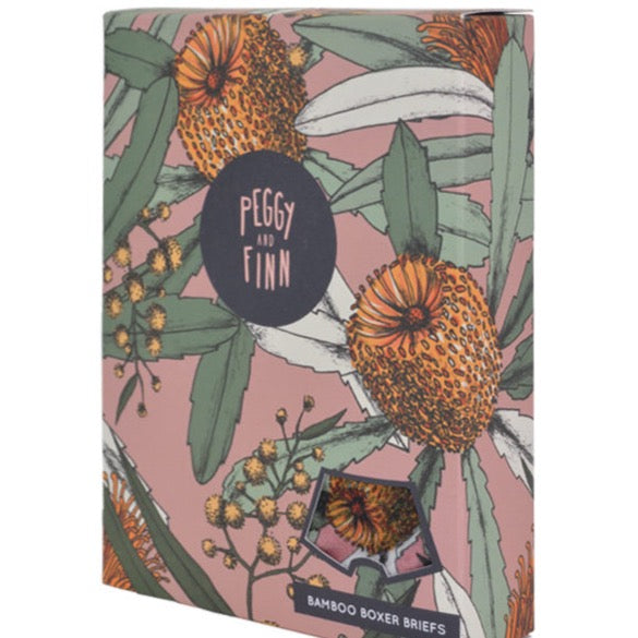 PEGGY & FINN - BANKSIA PINK BAMBOO UNDERWEAR