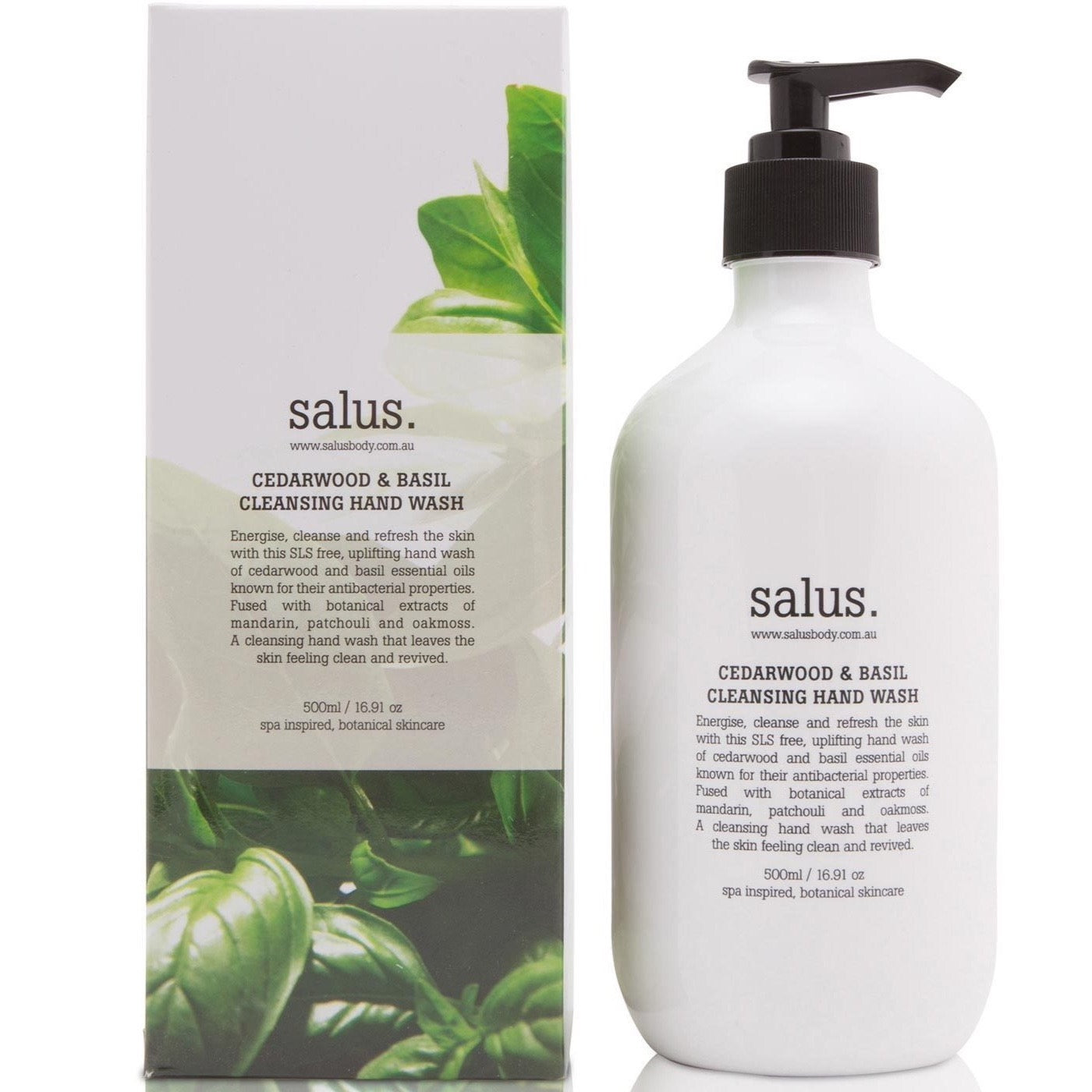 SALUS - CEDARWOOD & BASIL CLEANSING HAND WASH