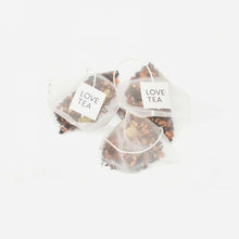 Load image into Gallery viewer, LOVE TEA - PYRAMID TEA BAGS - ORIGINAL CHAI
