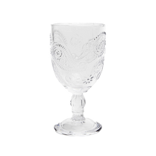 Load image into Gallery viewer, WANDERING FOLK - CLEAR GOBLET GLASS (SET OF 2)
