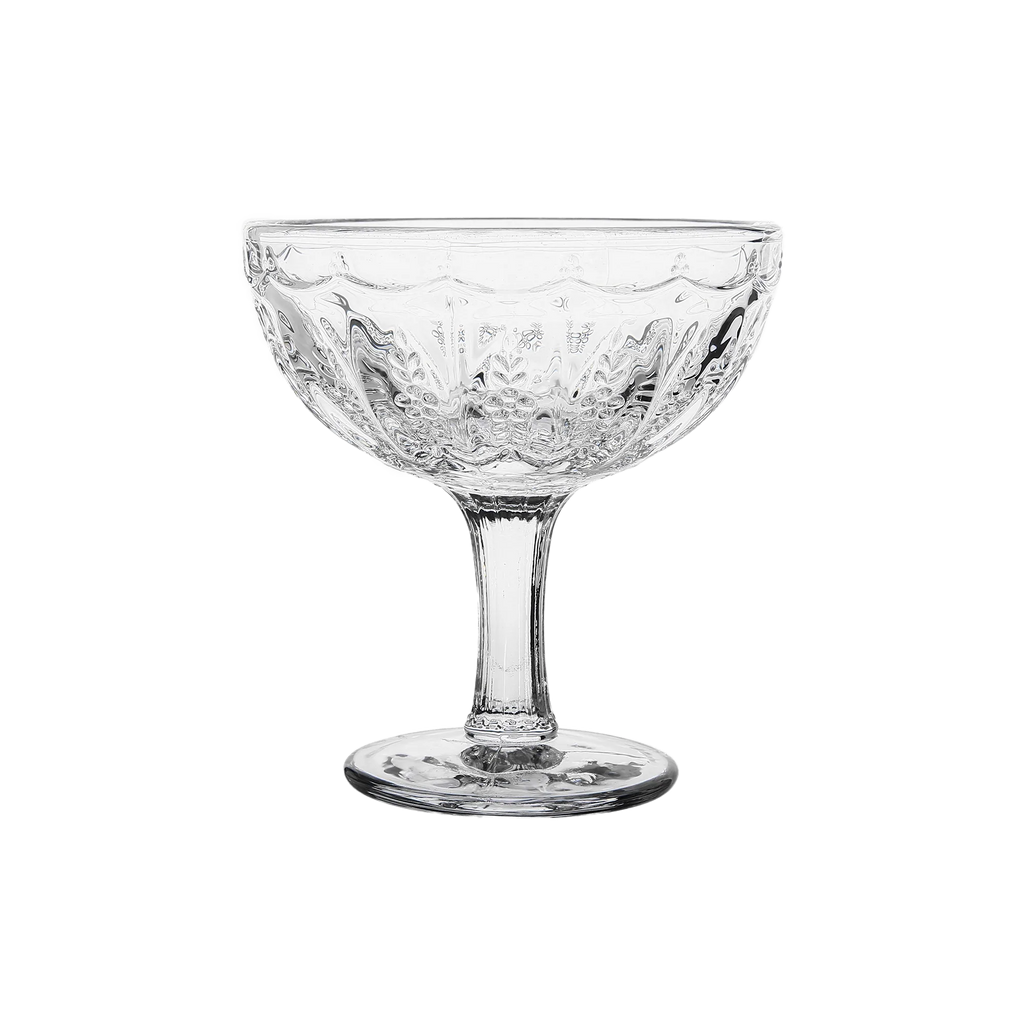 WANDERING FOLK - CLEAR MARGARITA GLASS (SET OF 2)