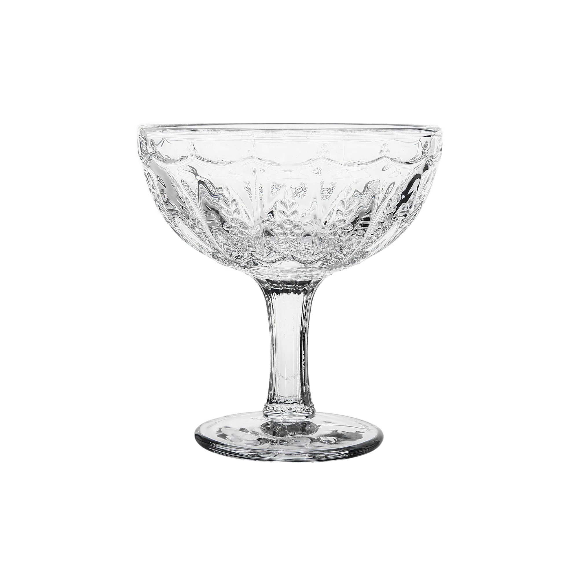 WANDERING FOLK - CLEAR MARGARITA GLASS (SET OF 2)