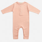 MIANN & CO - ORGANIC COTTON LONG SLEEVE JUMPSUIT - EVENING SAND