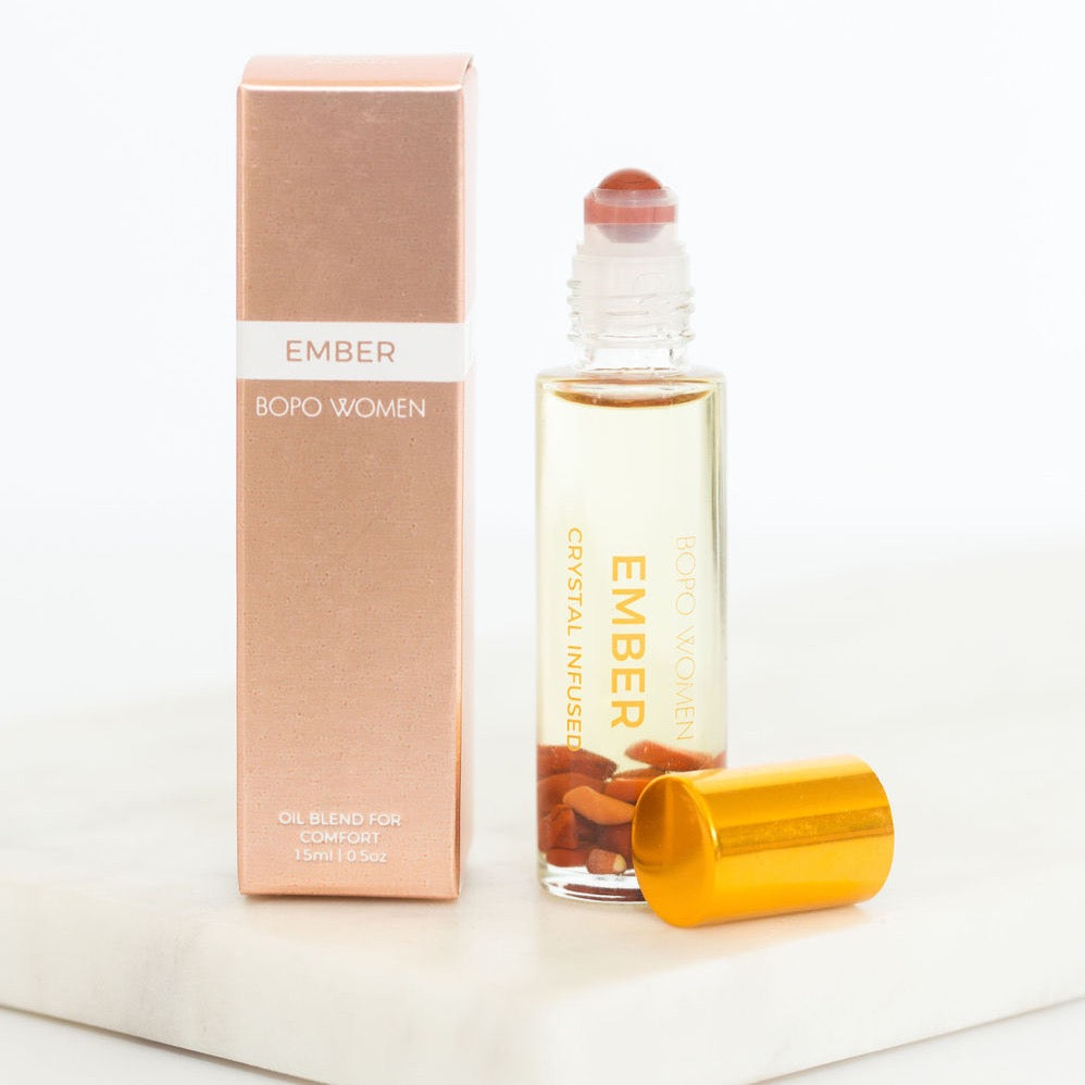 BOPO WOMEN - CRYSTAL PERFUME ROLLER - EMBER
