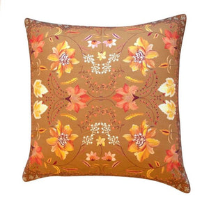 WANDERING FOLK - LARGE CUSHION COVER - GOLDEN FOLK