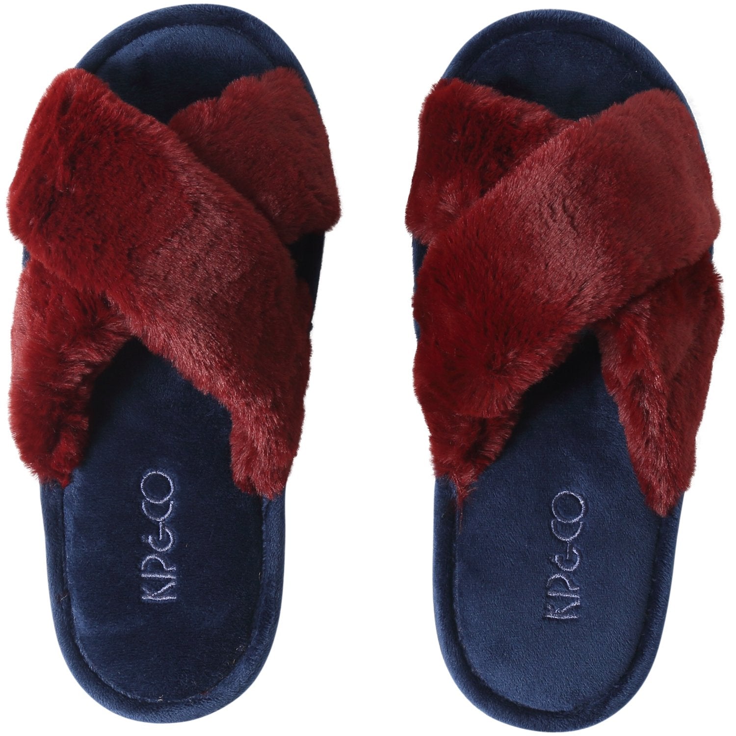 KIP & CO - SLIPPERS - MIDNIGHT MERLOT