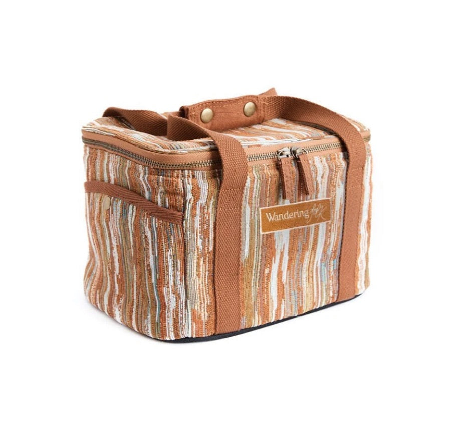 WANDERING FOLK - MINI COOLER BAG - OCHRE