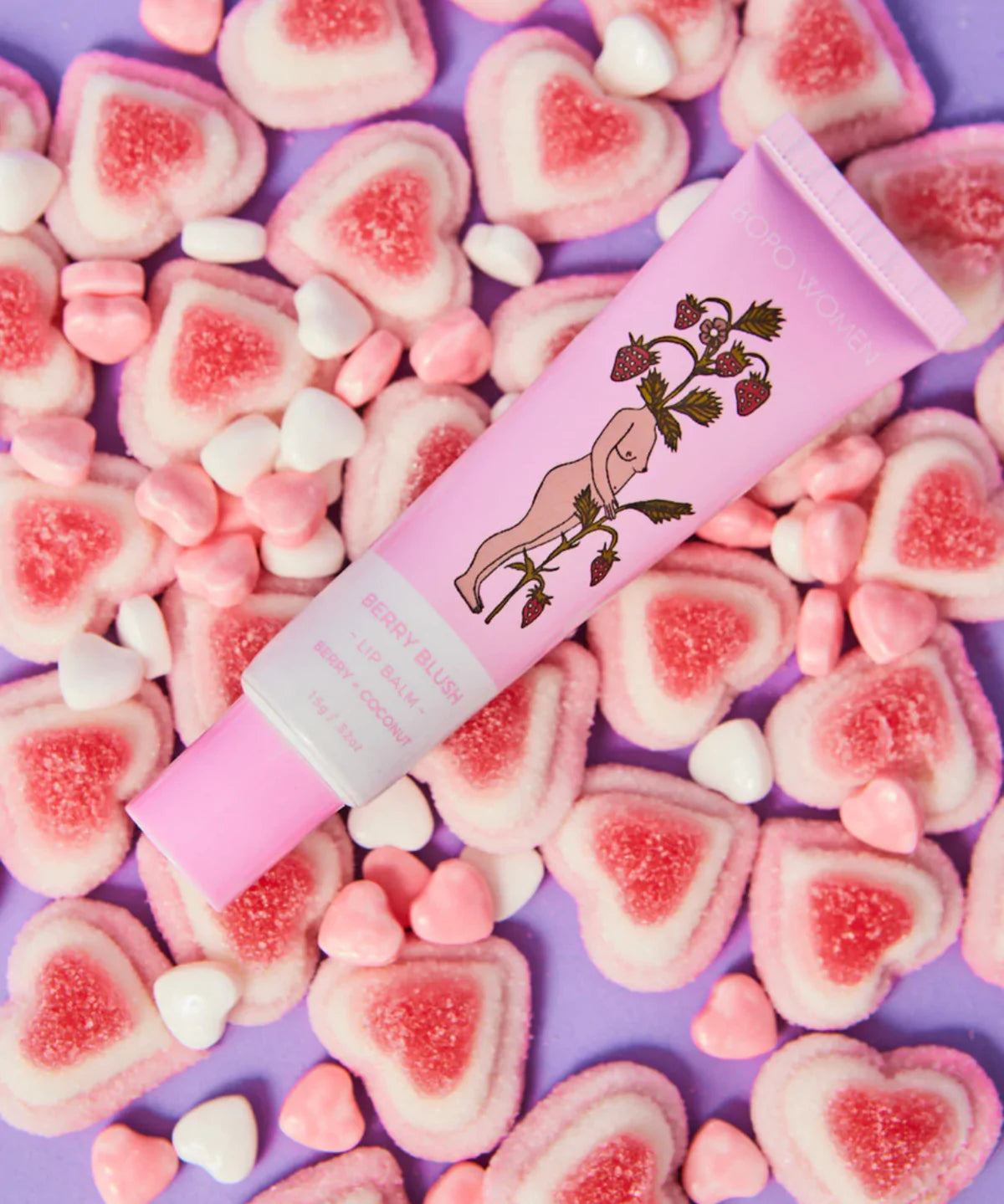 BOPO WOMEN - BERRY BLUSH LIP BALM