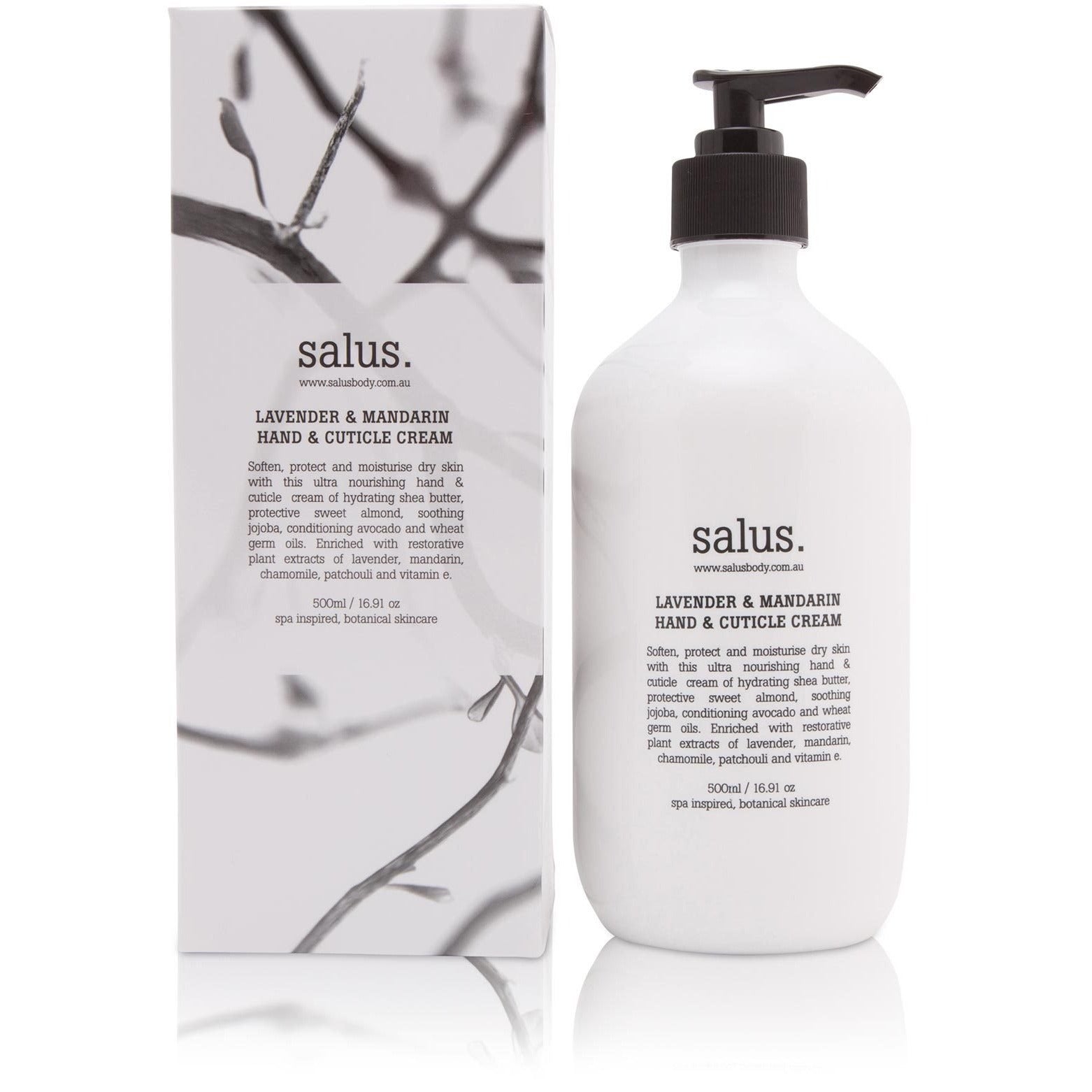 SALUS - LAVENDER & MANDARIN HAND & CUTICLE CREAM