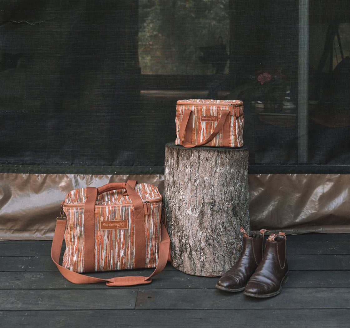 WANDERING FOLK - MINI COOLER BAG - OCHRE