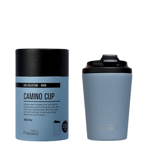 MADE BY FRESSKO - CAMINO REUSABLE COFFEE CUP 340ML/12OZ - RIVER