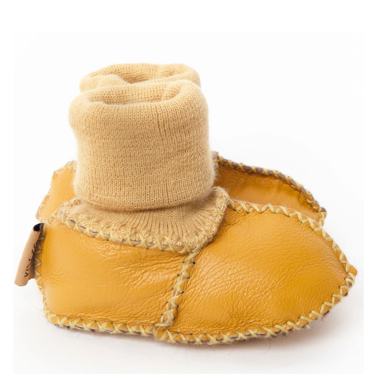 KIP & CO - BABY BOOTIES - YELLOW
