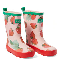 Load image into Gallery viewer, KIP &amp; CO - KIDS GUMBOOTS - STRAWBERRY DELIGHT
