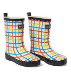 KIP & CO - KIDS GUMBOOTS - PRIMARY TARTAN