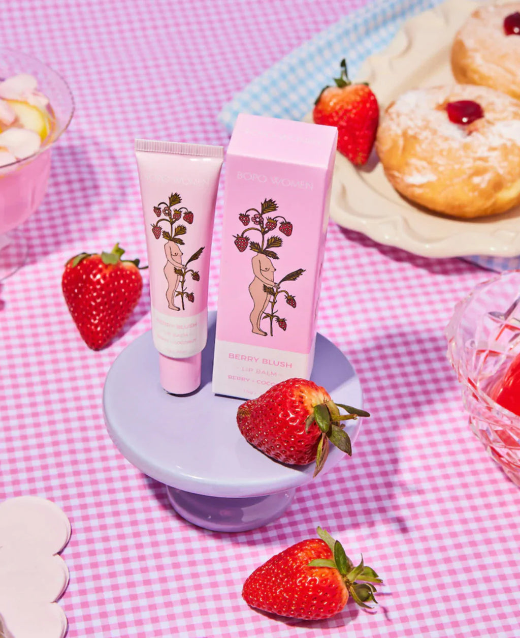 BOPO WOMEN - BERRY BLUSH LIP BALM
