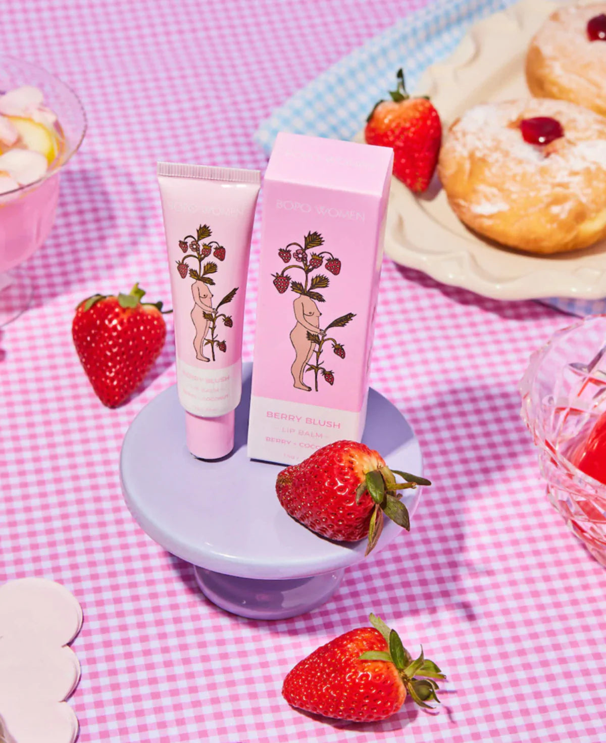 BOPO WOMEN - BERRY BLUSH LIP BALM