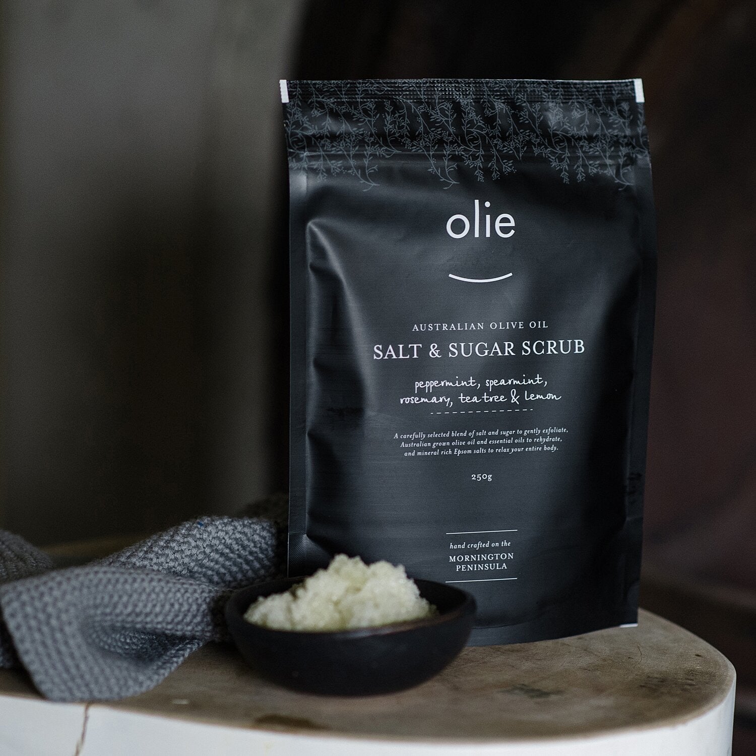 OLIEVE & OLIE - SALT & SUGAR SCRUB POUCH