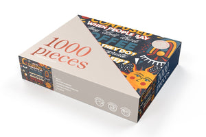 JOURNEY OF SOMETHING 1000 PIECE PUZZLE - THREE QUARTER LATTE