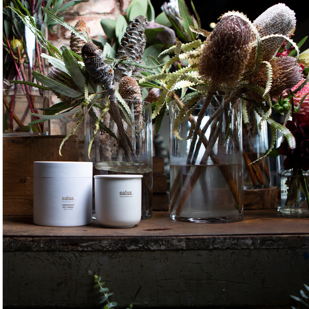 SALUS - LEMONGRASS SOY CANDLE