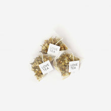 Load image into Gallery viewer, LOVE TEA - PYRAMID TEA BAGS -  CHAMOMILE
