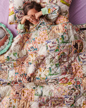 Load image into Gallery viewer, KIP&amp;CO X MAY GIBBS - PATCHES FOR MAY ORGANIC COTTON QUILTED KIDS BEDSPREAD
