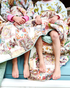 KIP&CO X MAY GIBBS - PATCHES FOR MAY ORGANIC COTTON QUILTED KIDS BEDSPREAD