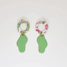 Load image into Gallery viewer, MIDDLE CHILD - SOVEREIGN EARRINGS - SAGE
