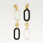 MIDDLE CHILD - SPELLBOUND EARRINGS - BLACK/WHITE