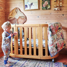 Load image into Gallery viewer, KIP &amp; CO X MAY GIBBS - BUSH FRIENDS ORGANIC COTTON QUILTED COT BEDSPREAD
