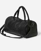 STITCH & HIDE - GLOBE WEEKENDER - BLACK